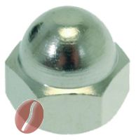 HUTMUTTER SECHSKANTIG M6 UNI 5721