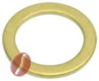 MESSINGSCHEIBE ø 17x12x1 mm