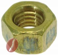 MUTTER SECHSKANTIG MESSING M8 UNI 5587