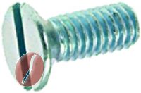 SCHRAUBE FÜR MAHLSCHEIBE M4x6 mm