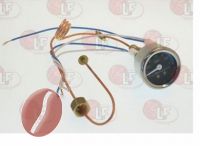 MANOMETER 0-3 BAR LED 24V M/ROHR