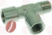 T-VERSCHRAUBUNG ø 1/4"F-1/4"F-1/4"M