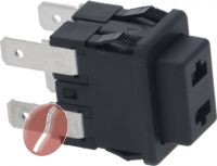 SCHALTER 2-POLIG SCHWARZ DE LONGHI 5132100800