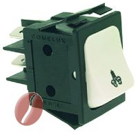 PULSANTE BIPOLARE BIANCO 16A 250V