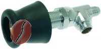 RUBINETTO ACQUA/VAPORE COMPLETO CROMATO
